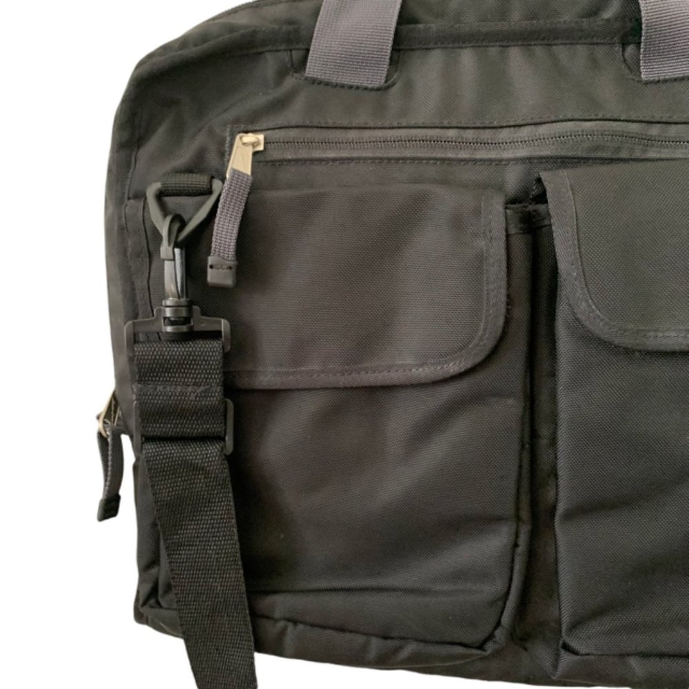 Eddie Bauer Shoulder Laptop Messenger Bag - Picture 8 of 10